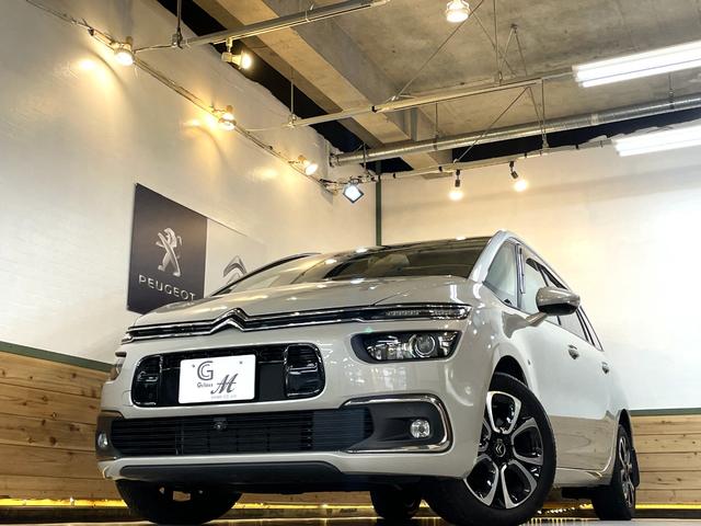 グランドＣ４ スペースツアラー シャイン　ブルーＨＤｉ　希少レザーシート（マッサージ機能付）　２Ｌディーゼルターボ　８速ＡＴ　３列７人乗　Ｍｉｒｒｏｒ　Ｌｉｎｋ　ＥＴＣ　人気色サーブル　シートヒーター　助手席オットマン　アダプティブクルーズコントロール（4枚目）