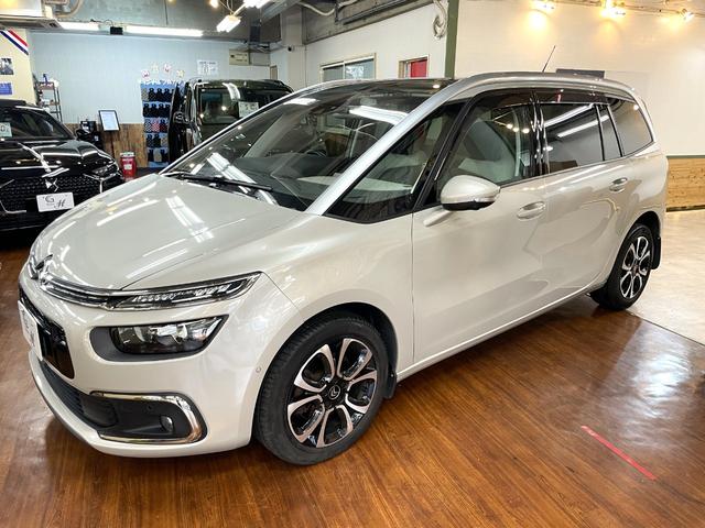 グランドＣ４ スペースツアラー シャイン　ブルーＨＤｉ　希少レザーシート（マッサージ機能付）　２Ｌディーゼルターボ　８速ＡＴ　３列７人乗　Ｍｉｒｒｏｒ　Ｌｉｎｋ　ＥＴＣ　人気色サーブル　シートヒーター　助手席オットマン　アダプティブクルーズコントロール（13枚目）