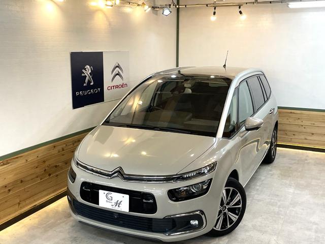 グランドC4 スペースツアラー シャイン ブルーHDi 3列7人乗り ガラスルーフ Bカメラ 360°カメラ ETC 電動リアゲート 純正フルセグナビ AppleCarplay Bluetooth 2L ディーゼルターボエンジン 6速AT USB入力端子(49枚目)