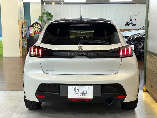 208 GT 8速AT 1.2Lターボ パノラマガラスルーフ ハーフレザーシート 純正ディスプレイオーディオ Apple car play Android Auto アクティブセーフティブレーキ Bモニター(71枚目)