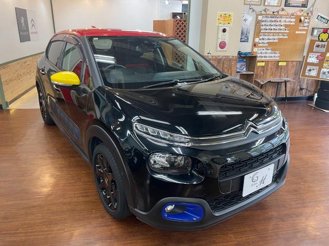 Ｃ３ ＪＣＣ＋　限定１００台　シリアルＮｏ．３９　シャルル・ド・カステルバジャックコラボ　Ｍｉｒｒｏｒ　Ｌｉｎｋ　Ｂｌｕｅｔｏｏｔｈ　前後ドラレコ　純正フルセグＴＶナビ　ＥＴＣ　バックカメラ　ＤＶＤ視聴可能（72枚目）