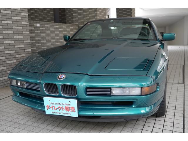 ８シリーズ ８５０ｉ　リトラクタブルヘッドライト　アルピナ１９インチアルミホイール　サンルーフ　グレーレザーシート　シートヒーター　ルーフライニング張替え済み　Ｖ１２気筒（2枚目）