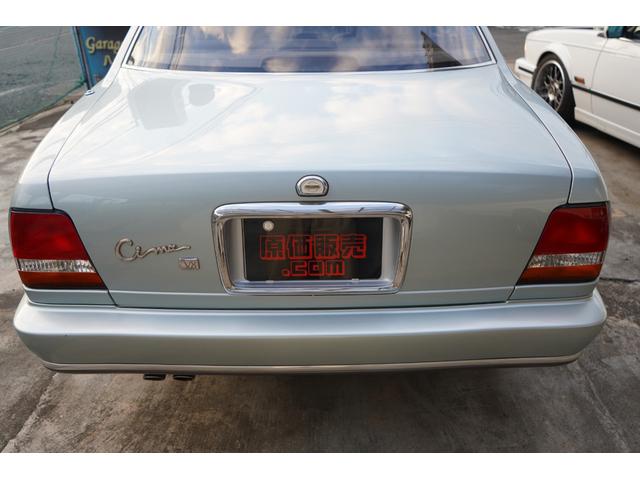 シーマ タイプIIIリミテッドL ジャガード織100%ウールシート F&Rパワーシート ツインエアコン 純正15インチアルミホイール V8DOHC32バルブ カロッツェリア6.8インチワイドVGAモニター(5枚目)