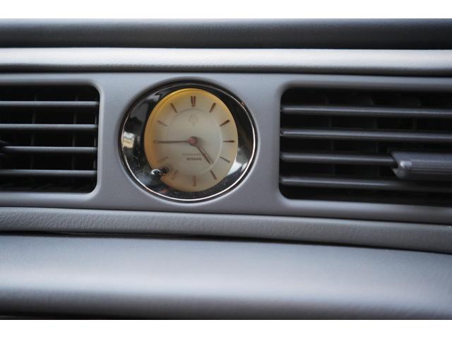 シーマ タイプIIIリミテッドL ジャガード織100%ウールシート F&Rパワーシート ツインエアコン 純正15インチアルミホイール V8DOHC32バルブ カロッツェリア6.8インチワイドVGAモニター(34枚目)