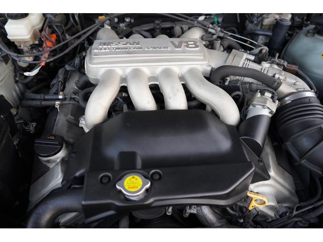 シーマ タイプIIIリミテッドL ジャガード織100%ウールシート F&Rパワーシート ツインエアコン 純正15インチアルミホイール V8DOHC32バルブ カロッツェリア6.8インチワイドVGAモニター(36枚目)