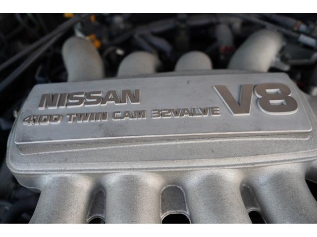 シーマ タイプIIIリミテッドL ジャガード織100%ウールシート F&Rパワーシート ツインエアコン 純正15インチアルミホイール V8DOHC32バルブ カロッツェリア6.8インチワイドVGAモニター(37枚目)