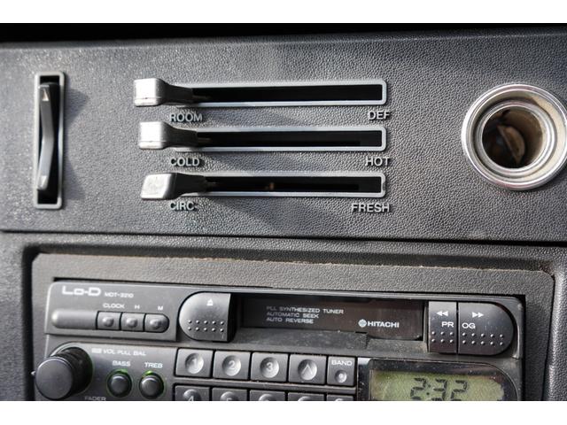 117クーペ XC 昭和50年式 1975年式 SUツインキャブレター 4速フロアシフト 117クーペ専用純正クーラー カセットラジオ パワーアンテナ HITACHI 3WAYスピーカーHX-203 記録簿32枚(26枚目)