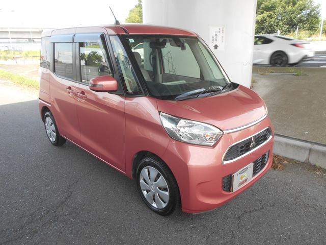 ｅＫスペース Ｇ　セーフティパッケージ　純正スマートキー＆スペアキー　取説保証書　ワンオーナー　ユーザー下取り車　ストラーダナビ　フルセグ　ＥＴＣ　左パワースライド　アラウンドビューモニター　サイドバイザー　オールシーズンタイヤ（3枚目）