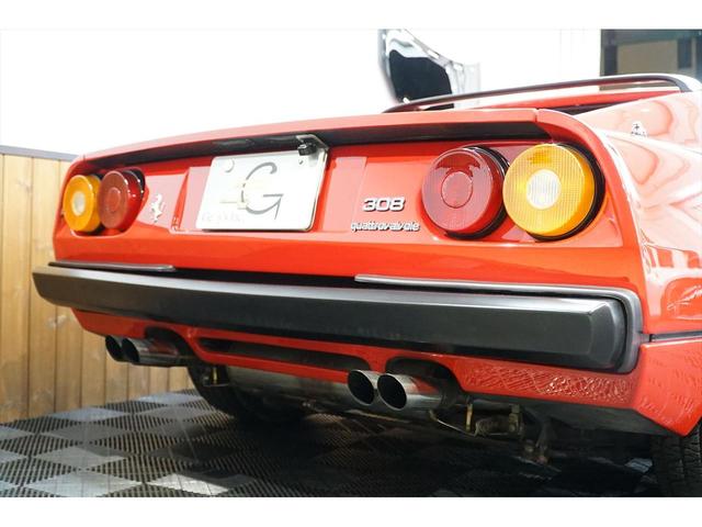 ＧＴＢ　３０８ＧＴＢ　クワトロバルボーレ　純正ホイール　純正フロントスポイラー　ヴィタローニミラー　ＭＯＭＯステアリング　キーレス　ＨＤＤナビＴＶ　左ハンドル　１９８５モデル　ヨーロッパ並行(33枚目)