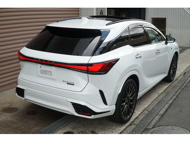 ＲＸ ＲＸ５００ｈ　Ｆスポーツパフォーマンス　ＴＲＤ２１インチアルミホイール　ＴＲＤパフォーマンスダンパー　パノラマルーフ　マークレビンソンサウンド　オレンジキャリパー　輻射ヒーター　寒冷地仕様　ＯＰ２２０　ワンオーナー　新車保証付き（11枚目）