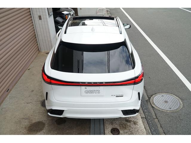 ＲＸ ＲＸ５００ｈ　Ｆスポーツパフォーマンス　ＴＲＤ２１インチアルミホイール　ＴＲＤパフォーマンスダンパー　パノラマルーフ　マークレビンソンサウンド　オレンジキャリパー　輻射ヒーター　寒冷地仕様　ＯＰ２２０　ワンオーナー　新車保証付き（13枚目）