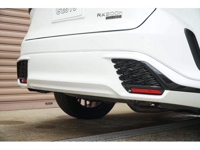 ＲＸ ＲＸ５００ｈ　Ｆスポーツパフォーマンス　ＴＲＤ２１インチアルミホイール　ＴＲＤパフォーマンスダンパー　パノラマルーフ　マークレビンソンサウンド　オレンジキャリパー　輻射ヒーター　寒冷地仕様　ＯＰ２２０　ワンオーナー　新車保証付き（63枚目）
