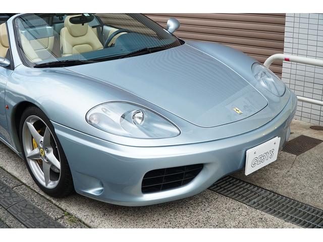 360 F1スパイダー ジャパンプレミア展示車両 ベタツキ除去済み 整備済み グリジオアロイ クレマレザー イエローキャリパー ヘッドレスト刺繍 HDDナビTV 360度ドラレコ 純正18AW 整備記録簿 ディーラー車(39枚目)