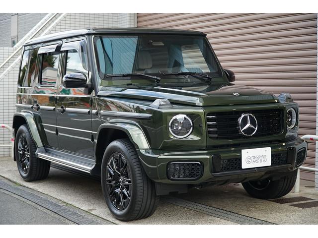 Ｇクラス Ｇ４５０ｄ　ＡＭＧラインパッケージ　マヌファクトゥーアプログラム　マヌファクトゥーアプログラムプラス　ナイトパッケージ　マヌファクトゥーアオリーブ　プラチナホワイトレザー　セラミックプロイオン＆インテリアコーティング施工済み　新車保証付（2枚目）