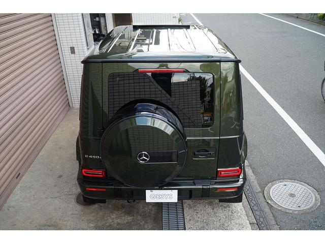 Ｇクラス Ｇ４５０ｄ　ＡＭＧラインパッケージ　マヌファクトゥーアプログラム　マヌファクトゥーアプログラムプラス　ナイトパッケージ　マヌファクトゥーアオリーブ　プラチナホワイトレザー　セラミックプロイオン＆インテリアコーティング施工済み　新車保証付（11枚目）