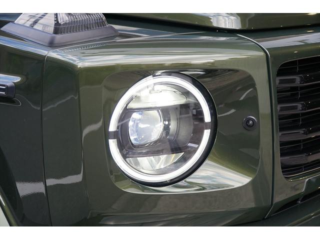 Ｇクラス Ｇ４５０ｄ　ＡＭＧラインパッケージ　マヌファクトゥーアプログラム　マヌファクトゥーアプログラムプラス　ナイトパッケージ　マヌファクトゥーアオリーブ　プラチナホワイトレザー　セラミックプロイオン＆インテリアコーティング施工済み　新車保証付（37枚目）