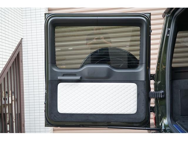 Ｇクラス Ｇ４５０ｄ　ＡＭＧラインパッケージ　マヌファクトゥーアプログラム　マヌファクトゥーアプログラムプラス　ナイトパッケージ　マヌファクトゥーアオリーブ　プラチナホワイトレザー　セラミックプロイオン＆インテリアコーティング施工済み　新車保証付（41枚目）