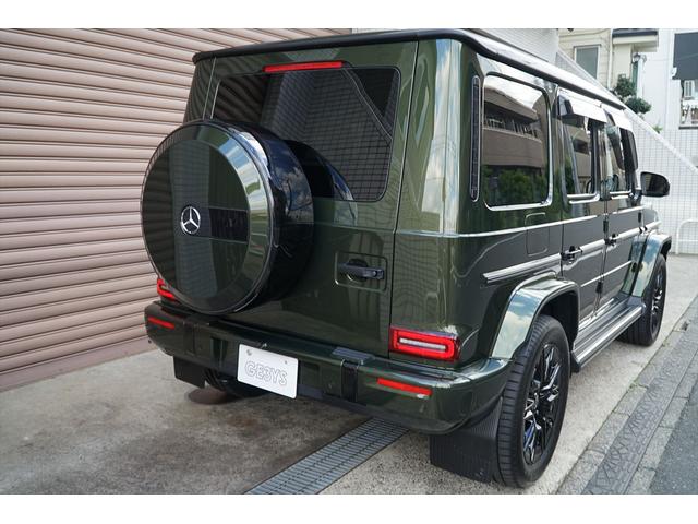 Ｇクラス Ｇ４５０ｄ　ＡＭＧラインパッケージ　マヌファクトゥーアプログラム　マヌファクトゥーアプログラムプラス　ナイトパッケージ　マヌファクトゥーアオリーブ　プラチナホワイトレザー　セラミックプロイオン＆インテリアコーティング施工済み　新車保証付（43枚目）