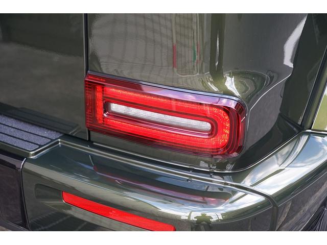 Ｇクラス Ｇ４５０ｄ　ＡＭＧラインパッケージ　マヌファクトゥーアプログラム　マヌファクトゥーアプログラムプラス　ナイトパッケージ　マヌファクトゥーアオリーブ　プラチナホワイトレザー　セラミックプロイオン＆インテリアコーティング施工済み　新車保証付（44枚目）