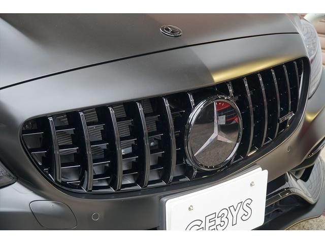 Ｃクラス Ｃ６３　Ｓカブリオレ　後期型　左ハンドル　ブラックアウト　マッドブラックラッピング　純正ナビＴＶ　ブルメスターサウンド　バックカメラ　ドラレコ　ＡＭＧ２０ＡＷ　メモリーパワーシート　シートヒーター　整備記録簿　ディーラー車（25枚目）