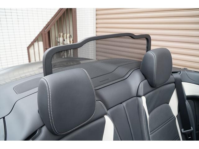 Ｃクラス Ｃ６３　Ｓカブリオレ　後期型　左ハンドル　ブラックアウト　マッドブラックラッピング　純正ナビＴＶ　ブルメスターサウンド　バックカメラ　ドラレコ　ＡＭＧ２０ＡＷ　メモリーパワーシート　シートヒーター　整備記録簿　ディーラー車（34枚目）