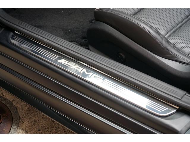 Ｃクラス Ｃ６３　Ｓカブリオレ　後期型　左ハンドル　ブラックアウト　マッドブラックラッピング　純正ナビＴＶ　ブルメスターサウンド　バックカメラ　ドラレコ　ＡＭＧ２０ＡＷ　メモリーパワーシート　シートヒーター　整備記録簿　ディーラー車（47枚目）