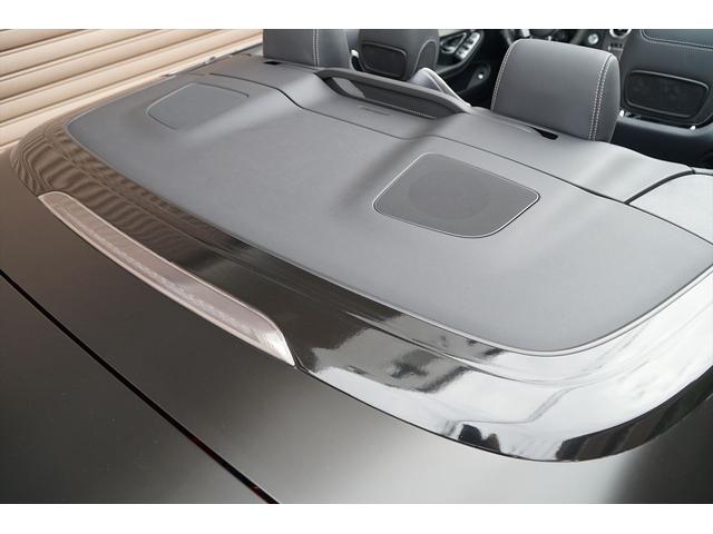 Ｃクラス Ｃ６３　Ｓカブリオレ　後期型　左ハンドル　ブラックアウト　マッドブラックラッピング　純正ナビＴＶ　ブルメスターサウンド　バックカメラ　ドラレコ　ＡＭＧ２０ＡＷ　メモリーパワーシート　シートヒーター　整備記録簿　ディーラー車（49枚目）