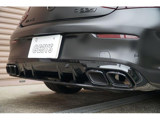 Ｃクラス Ｃ６３　Ｓカブリオレ　後期型　左ハンドル　ブラックアウト　マッドブラックラッピング　純正ナビＴＶ　ブルメスターサウンド　バックカメラ　ドラレコ　ＡＭＧ２０ＡＷ　メモリーパワーシート　シートヒーター　整備記録簿　ディーラー車（53枚目）