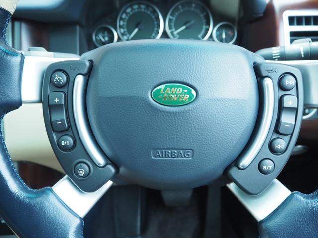 レンジローバー ヴォーグ　４ＷＤ　社外ナビインストール済　走行距離７３，０００Ｋｍ　クルーズコントロール　バックカメラ　ナビ　本革シート　パワーシート　シートヒーター　サンルーフ　ＥＴＣ　クリアランスソナー（24枚目）