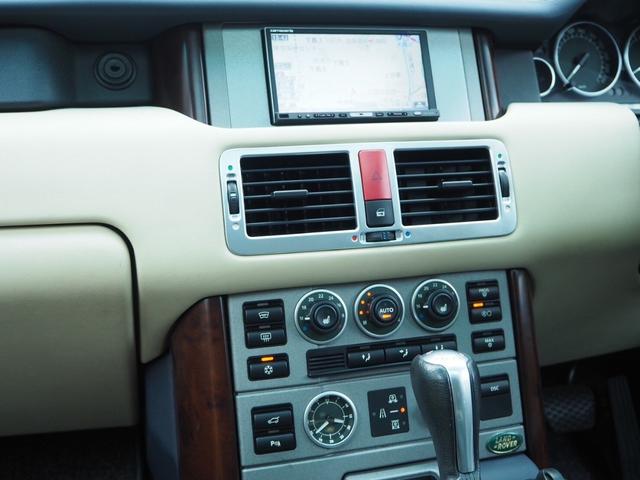 レンジローバー ヴォーグ　４ＷＤ　社外ナビインストール済　走行距離７３，０００Ｋｍ　クルーズコントロール　バックカメラ　ナビ　本革シート　パワーシート　シートヒーター　サンルーフ　ＥＴＣ　クリアランスソナー（34枚目）