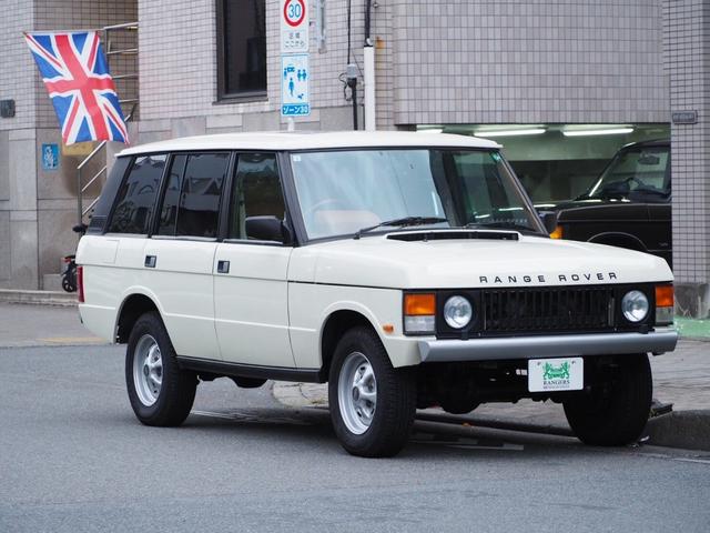 レンジローバー バンデンプラ　４ＷＤ　フルビスポーク　内装革張仕様　ダッシュボード＆各ドア　　断熱材施工　フロア防振材防音材全面施工　ハリスツイード　バックカメラ　本革シート　パワーシート　シートヒーター　サンルーフ　ＥＴＣ（2枚目）