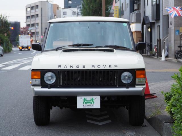 レンジローバー バンデンプラ　４ＷＤ　フルビスポーク　内装革張仕様　ダッシュボード＆各ドア　　断熱材施工　フロア防振材防音材全面施工　ハリスツイード　バックカメラ　本革シート　パワーシート　シートヒーター　サンルーフ　ＥＴＣ（3枚目）