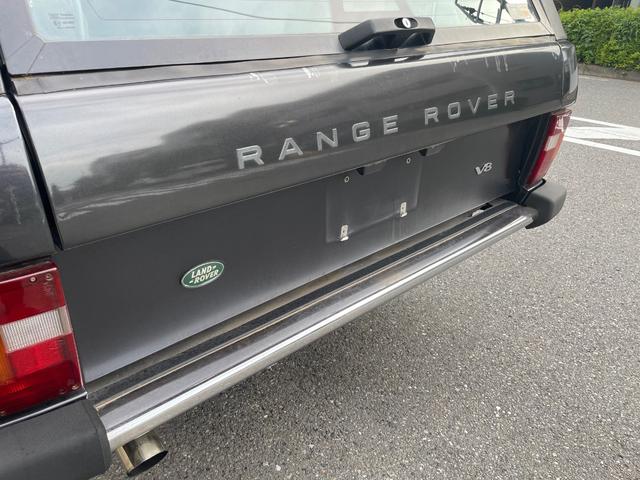 レンジローバー クラシック　４ＷＤ　後期ＳＷＢ　’９５モデル　本革シート　パワーシート　シートヒーター　サンルーフ　キーレス　アルミホイール　ドライブレコーダー　ＥＴＣ（36枚目）
