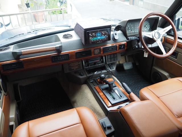 レンジローバー フルビスポーク　４ＷＤ　荷室拡張ワイド　エンジンヘッドＯ／Ｈ　ＡＴＯ／Ｈ　インテリアフルレザー張替　ナビインストール　国内新規登録２０２４年８月　フルビスポークｍｉｌｅメーター９０，０００（17枚目）