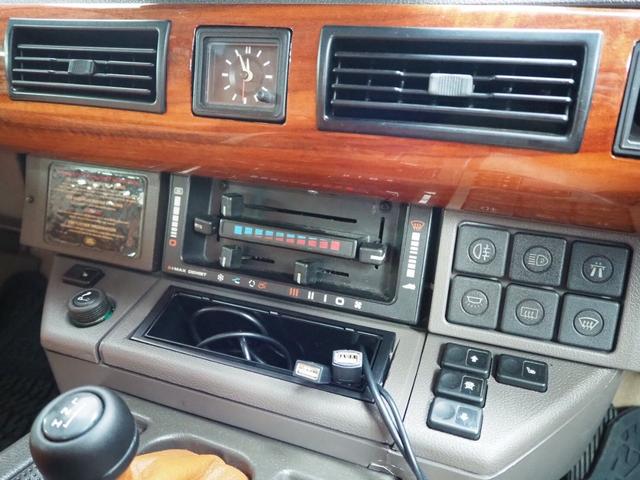 レンジローバー フルビスポーク　４ＷＤ　荷室拡張ワイド　エンジンヘッドＯ／Ｈ　ＡＴＯ／Ｈ　インテリアフルレザー張替　ナビインストール　国内新規登録２０２４年８月　フルビスポークｍｉｌｅメーター９０，０００（23枚目）