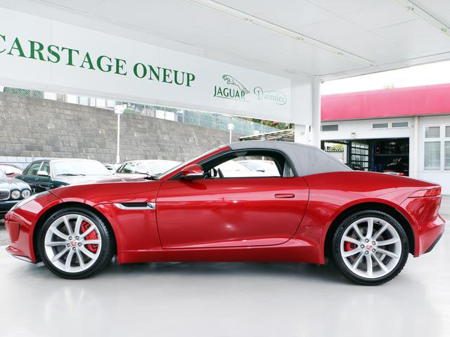 Fタイプ Sコンバーチブル ワンオーナー・3.0V6スーパーチャージド380PS・19インチAW・パドルシフト8AT・スポーツエギゾースト・アイボリーレザー・ナビ・メリディアンサウンド・USB・Bluetooth・ETC(35枚目)