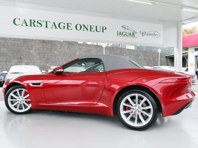 Fタイプ Sコンバーチブル ワンオーナー・3.0V6スーパーチャージド380PS・19インチAW・パドルシフト8AT・スポーツエギゾースト・アイボリーレザー・ナビ・メリディアンサウンド・USB・Bluetooth・ETC(36枚目)