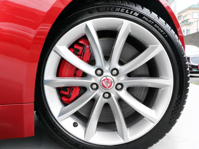 Fタイプ Sコンバーチブル ワンオーナー・3.0V6スーパーチャージド380PS・19インチAW・パドルシフト8AT・スポーツエギゾースト・アイボリーレザー・ナビ・メリディアンサウンド・USB・Bluetooth・ETC(54枚目)