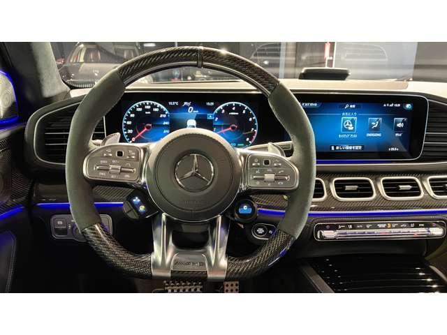 ＧＬＳ ＧＬＳ６３　４マチック＋　（ＩＳＧ搭載モデル）　４ＷＤ　認定中古車　左ハンドル　コラムＭＴモード付９ＡＴ　全周囲カメラ　エアサスペンション　ナビ　フルセグ　ミュージックプレイヤー接続可　ＥＴＣ　本革シート　電動シート（30枚目）