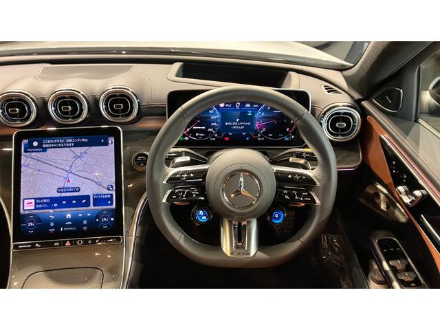 Ｃクラス Ｃ４３　４マチック　（ＢＳＧ搭載モデル）　　４ＷＤ　ＭＰ２０２５０１　パノラマ　弊社デモカー　全周囲カメラ　オートマチックハイビーム　ＥＴＣ　ナビ　フルセグ　ミュージックプレイヤー接続可　本革シート　電動シート（29枚目）