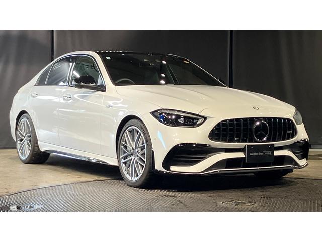 Ｃクラス Ｃ４３　４マチック　（ＢＳＧ搭載モデル）　　４ＷＤ　ＭＰ２０２５０１　パノラマ　弊社デモカー　全周囲カメラ　オートマチックハイビーム　ＥＴＣ　ナビ　フルセグ　ミュージックプレイヤー接続可　本革シート　電動シート（45枚目）