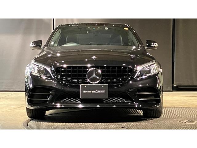 Ｃクラス Ｃ２００アバンギャルド　ＡＭＧライン　弊社下取り　レザーＥＸＣ　ＰＫＧ　パノラマ　ＨＵＤ　シートヒーター　Ｃ４３仕様　前後ドラレコ　アダプティブクルーズコントロール　レーンキープアシスト　オートマチックハイビーム　パーキングアシスト（5枚目）