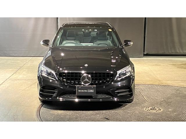 Ｃクラス Ｃ２００アバンギャルド　ＡＭＧライン　弊社下取り　レザーＥＸＣ　ＰＫＧ　パノラマ　ＨＵＤ　シートヒーター　Ｃ４３仕様　前後ドラレコ　アダプティブクルーズコントロール　レーンキープアシスト　オートマチックハイビーム　パーキングアシスト（6枚目）