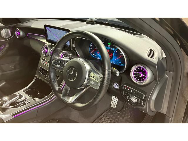 Ｃクラス Ｃ２００アバンギャルド　ＡＭＧライン　弊社下取り　レザーＥＸＣ　ＰＫＧ　パノラマ　ＨＵＤ　シートヒーター　Ｃ４３仕様　前後ドラレコ　アダプティブクルーズコントロール　レーンキープアシスト　オートマチックハイビーム　パーキングアシスト（8枚目）