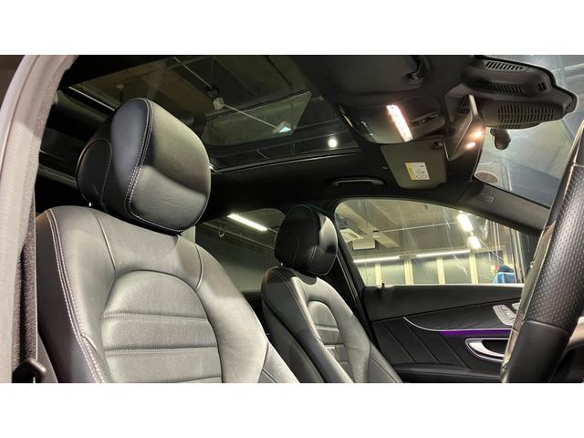 Ｃクラス Ｃ２００アバンギャルド　ＡＭＧライン　弊社下取り　レザーＥＸＣ　ＰＫＧ　パノラマ　ＨＵＤ　シートヒーター　Ｃ４３仕様　前後ドラレコ　アダプティブクルーズコントロール　レーンキープアシスト　オートマチックハイビーム　パーキングアシスト（26枚目）