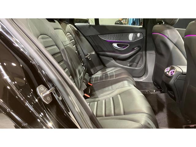 Ｃクラス Ｃ２００アバンギャルド　ＡＭＧライン　弊社下取り　レザーＥＸＣ　ＰＫＧ　パノラマ　ＨＵＤ　シートヒーター　Ｃ４３仕様　前後ドラレコ　アダプティブクルーズコントロール　レーンキープアシスト　オートマチックハイビーム　パーキングアシスト（30枚目）
