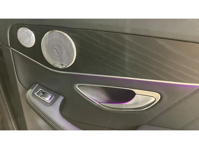 Ｃクラス Ｃ２００アバンギャルド　ＡＭＧライン　弊社下取り　レザーＥＸＣ　ＰＫＧ　パノラマ　ＨＵＤ　シートヒーター　Ｃ４３仕様　前後ドラレコ　アダプティブクルーズコントロール　レーンキープアシスト　オートマチックハイビーム　パーキングアシスト（32枚目）