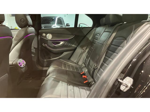 Ｃクラス Ｃ２００アバンギャルド　ＡＭＧライン　弊社下取り　レザーＥＸＣ　ＰＫＧ　パノラマ　ＨＵＤ　シートヒーター　Ｃ４３仕様　前後ドラレコ　アダプティブクルーズコントロール　レーンキープアシスト　オートマチックハイビーム　パーキングアシスト（45枚目）