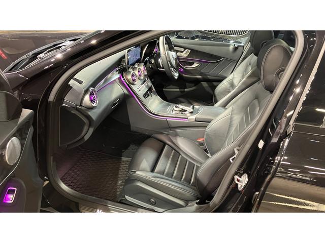 Ｃクラス Ｃ２００アバンギャルド　ＡＭＧライン　弊社下取り　レザーＥＸＣ　ＰＫＧ　パノラマ　ＨＵＤ　シートヒーター　Ｃ４３仕様　前後ドラレコ　アダプティブクルーズコントロール　レーンキープアシスト　オートマチックハイビーム　パーキングアシスト（48枚目）
