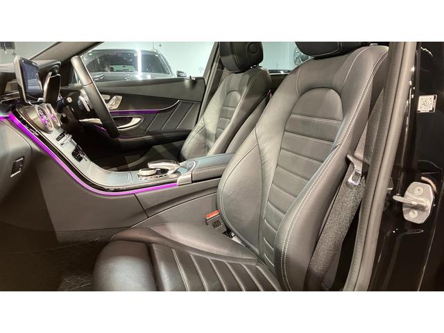 Ｃクラス Ｃ２００アバンギャルド　ＡＭＧライン　弊社下取り　レザーＥＸＣ　ＰＫＧ　パノラマ　ＨＵＤ　シートヒーター　Ｃ４３仕様　前後ドラレコ　アダプティブクルーズコントロール　レーンキープアシスト　オートマチックハイビーム　パーキングアシスト（49枚目）